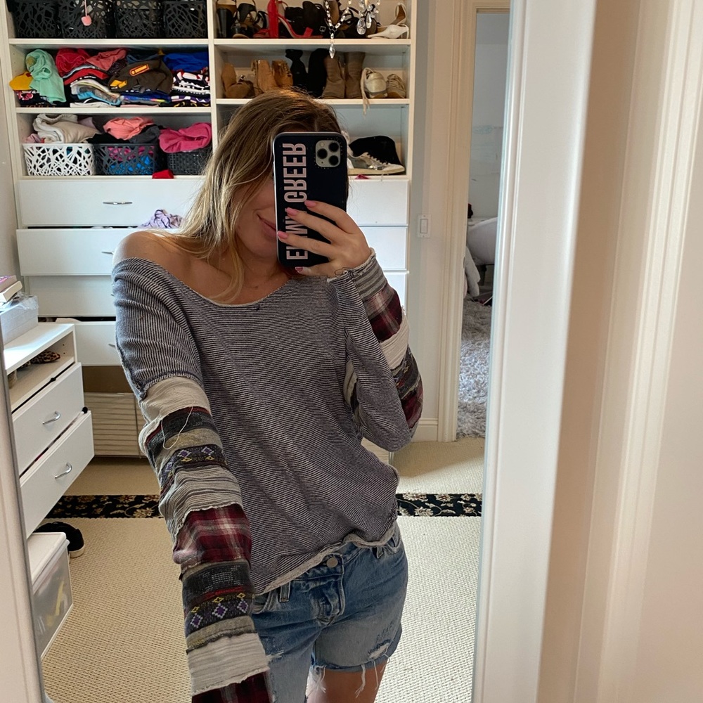 Patchwork sweater